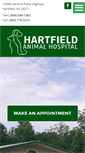 Mobile Screenshot of hartfieldanimalhospital.com